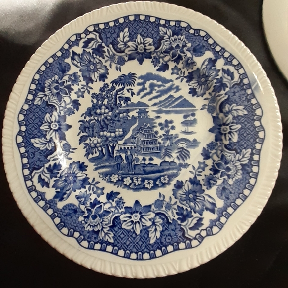 {2}Two Wood's Burslem England Seaforth Ralph Enoch 1784 1950 1933 6" Plate - Picture 13 of 16